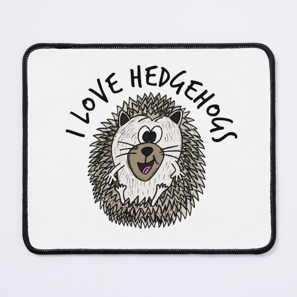 Item preview, I Love Hedgehogs African Pygmy Hedeghog designed and sold by doodlerob.