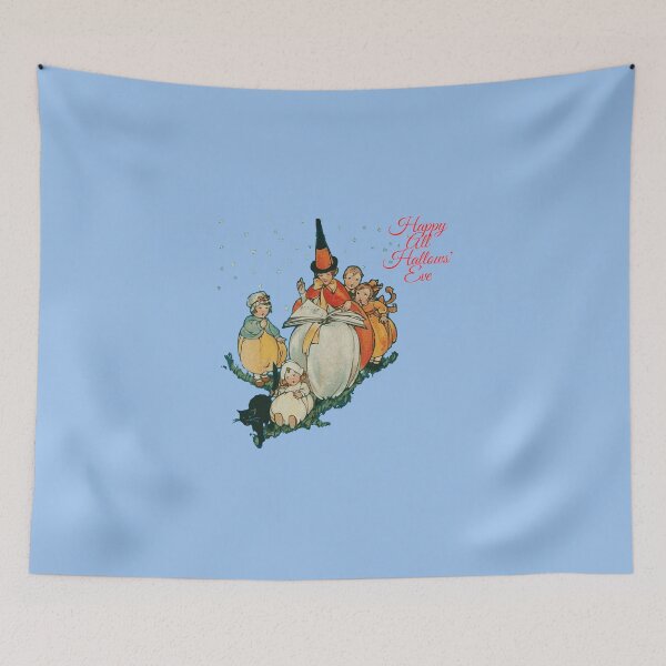 Item preview, Oldish Vintage Halloween. Happy All Hallows' Eve #1 designed and sold by Krispsm.