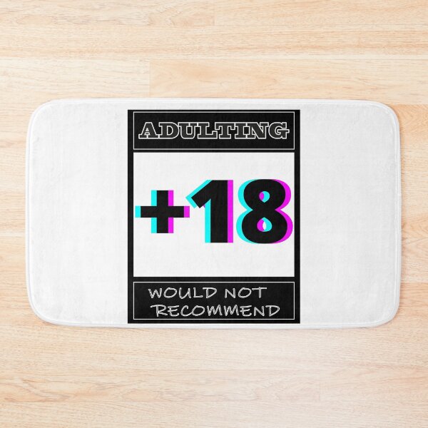 Item preview, Adulting Would Not Recommend designed and sold by bahicharafe.