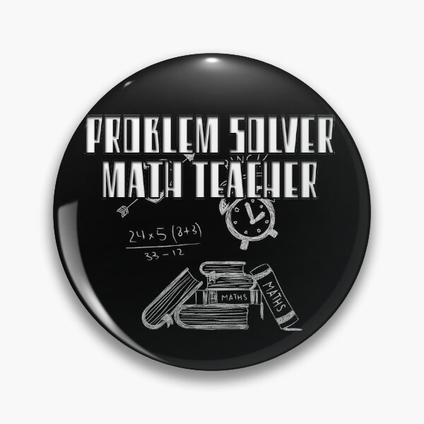 Item preview, Problem Solver Math Teacher designed and sold by NuarzDesign.