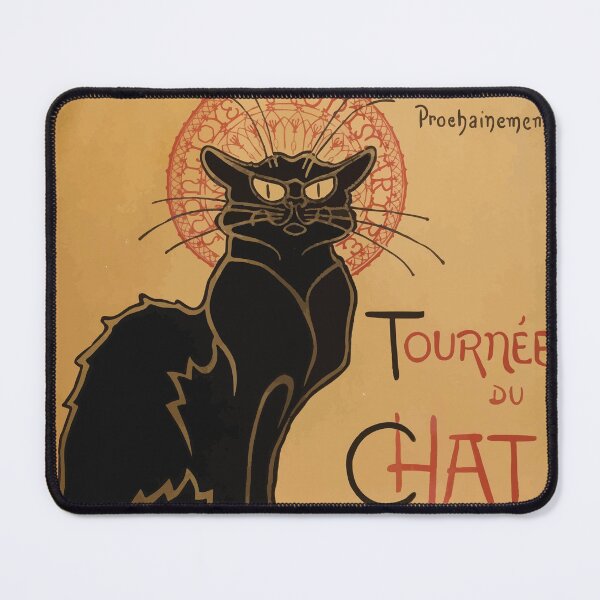 Item preview, Théophile Alexandre Steinlen Tournée du Chat Noir de Rodolphe Salis Tour of Rodolphe Salis' Chat Noir designed and sold by wetdryvac.
