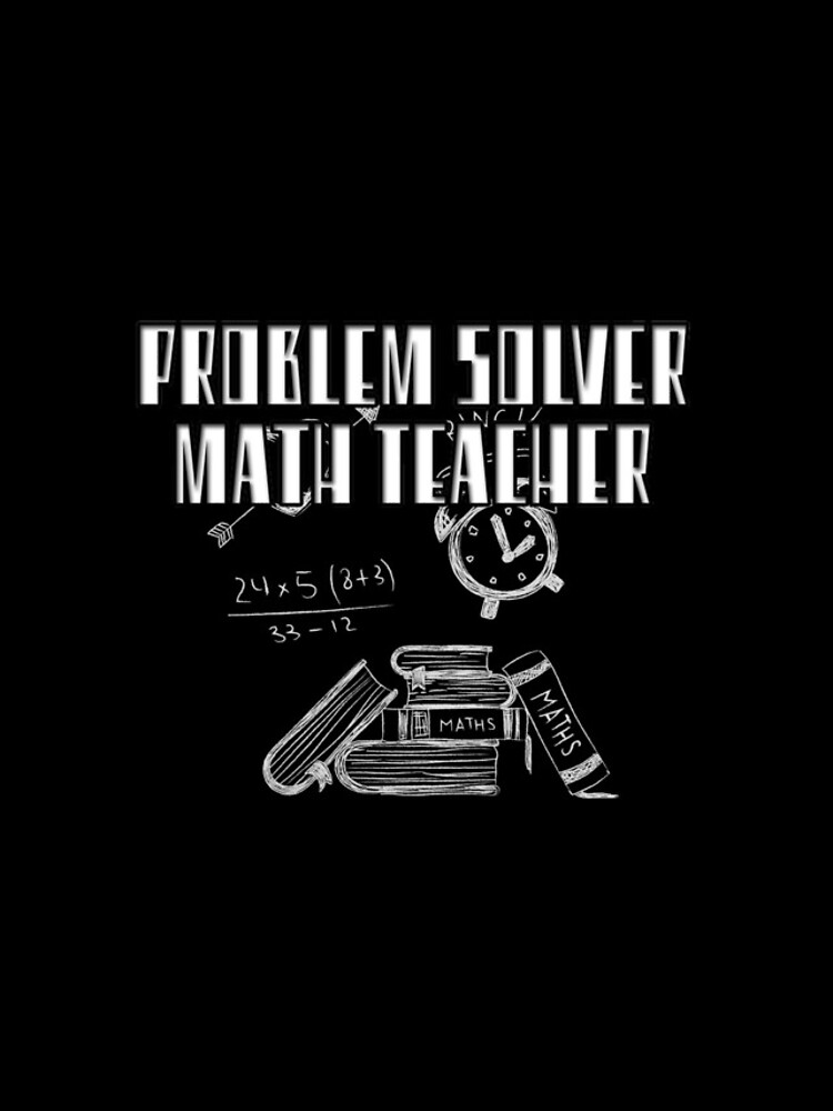 Thumbnail 4 of 4, iPhone Case, Problem Solver Math Teacher designed and sold by NuarzDesign.