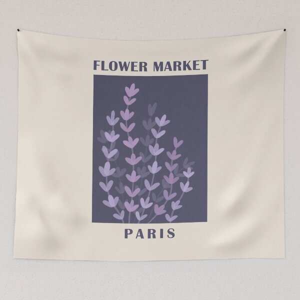 Item preview, Paris Flower Market Pastel Flowers designed and sold by TheColorFlow.