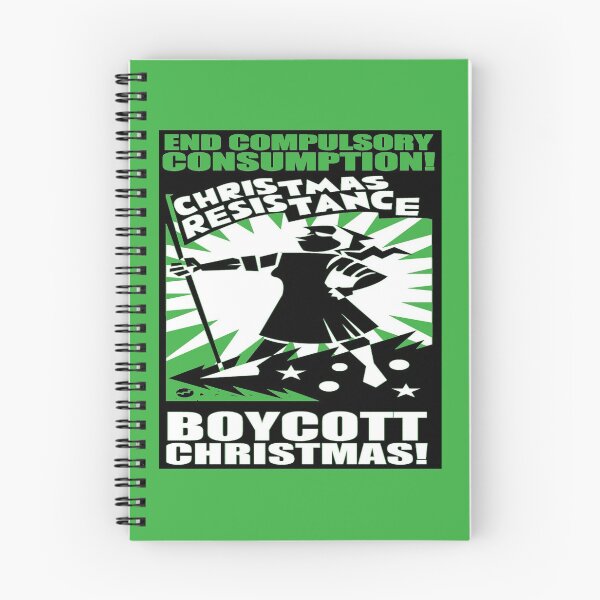 Item preview, Anti Wasteful Consumption Boycott Christmas designed and sold by taiche.
