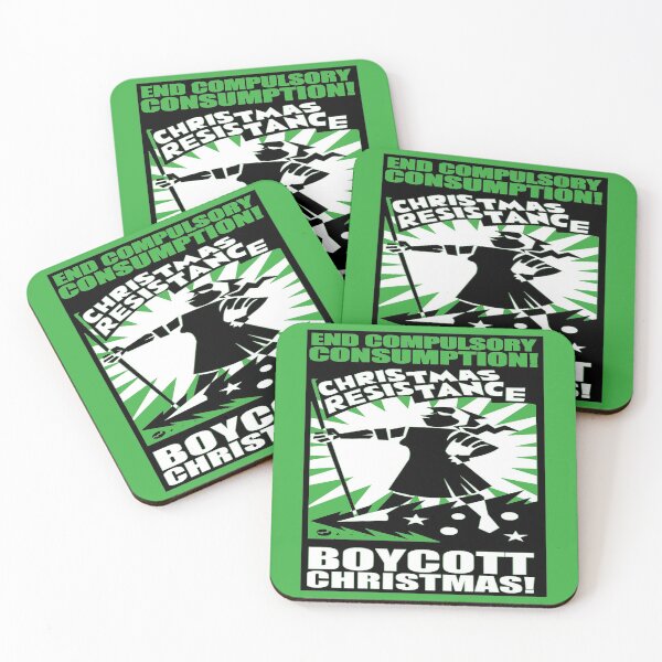 Item preview, Anti Wasteful Consumption Boycott Christmas designed and sold by taiche.