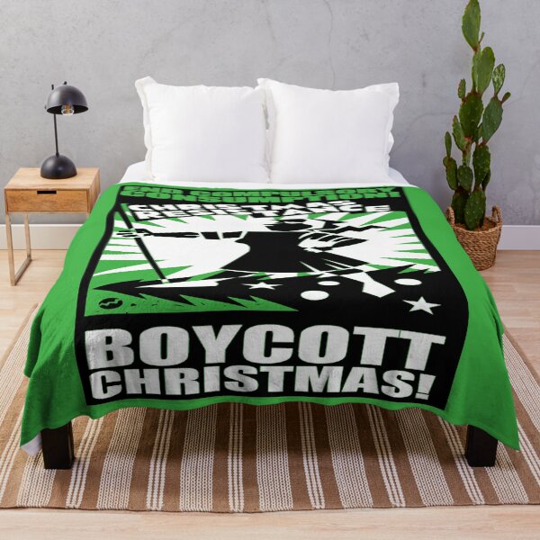 Item preview, Anti Wasteful Consumption Boycott Christmas designed and sold by taiche.