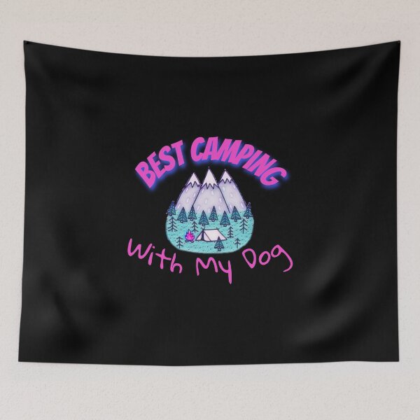 Item preview, Best Camping With My Dog designed and sold by Portishop.