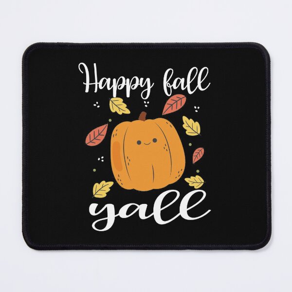 Item preview, Happy Fall Yall 2021, Gift for first day of fall, Autumn Leaves Pumpkin Illustration designed and sold by AMINE  ★★★★★.