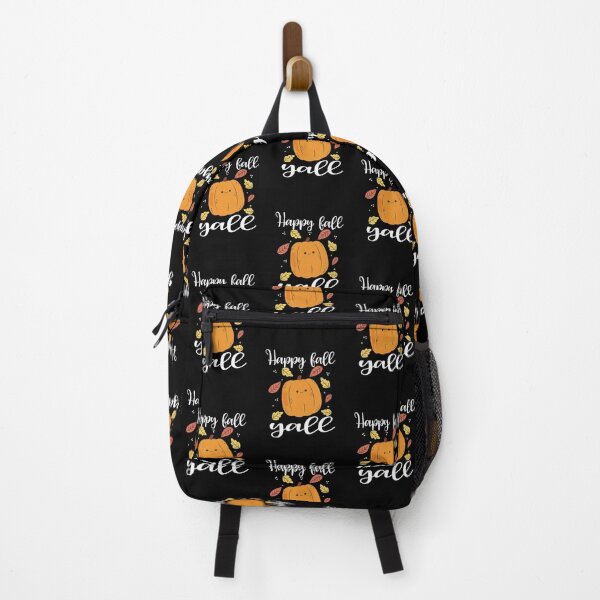 Item preview, Happy Fall Yall 2021, Gift for first day of fall, Autumn Leaves Pumpkin Illustration designed and sold by AMINE ★★★★★.