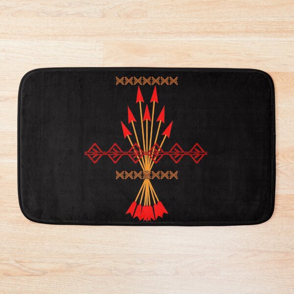 Item preview, Colorful Native American Spear Motif Graphic Design designed and sold by EarthArtDesigns.