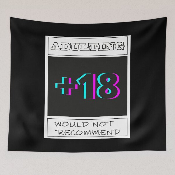 Item preview, Adulting Would Not Recommend designed and sold by bahicharafe.