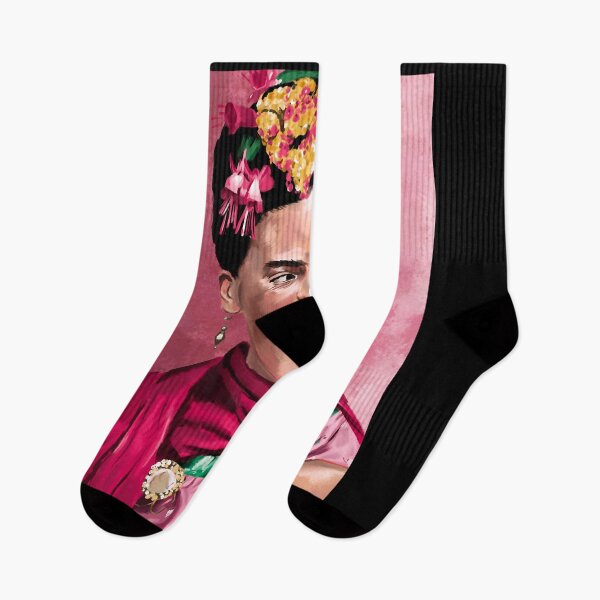 Item preview, Kahlo pink poster designed and sold by StaleyPatricia.