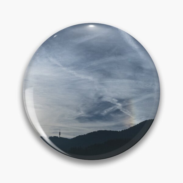 Item preview, Silver Mist and Rainbow Sundog - A Beautiful Mountain View designed and sold by Georgia Mizuleva.
