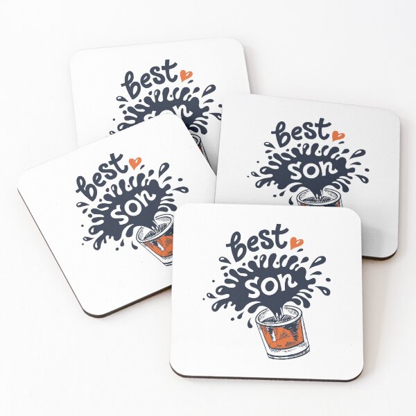 Item preview, Best Son With A Splash Of Drink designed and sold by FoxLand.