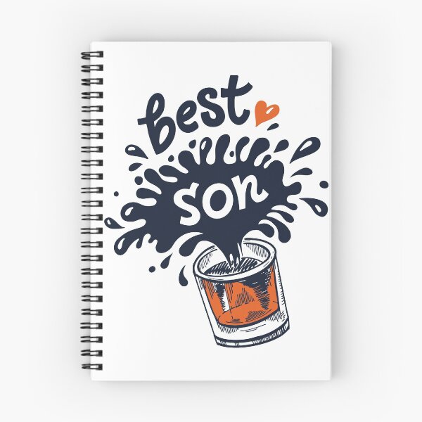 Item preview, Best Son With A Splash Of Drink designed and sold by FoxLand.