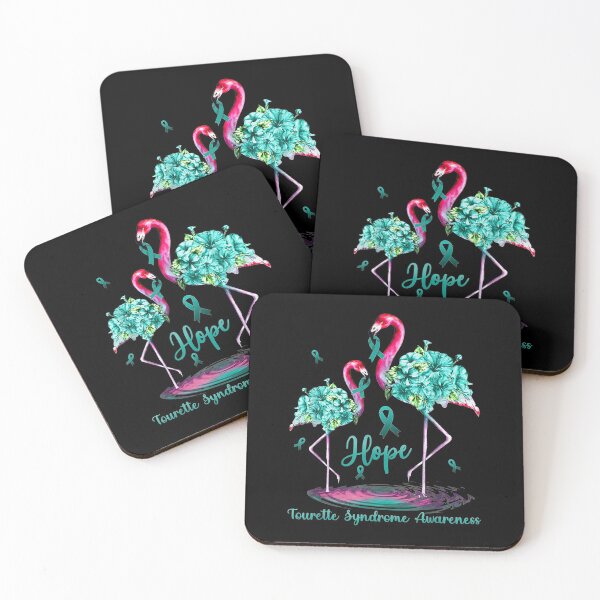 Item preview, Flamingo Tourette Syndrome Awareness  designed and sold by FidelmaShop.