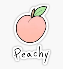 Peachy: Stickers | Redbubble