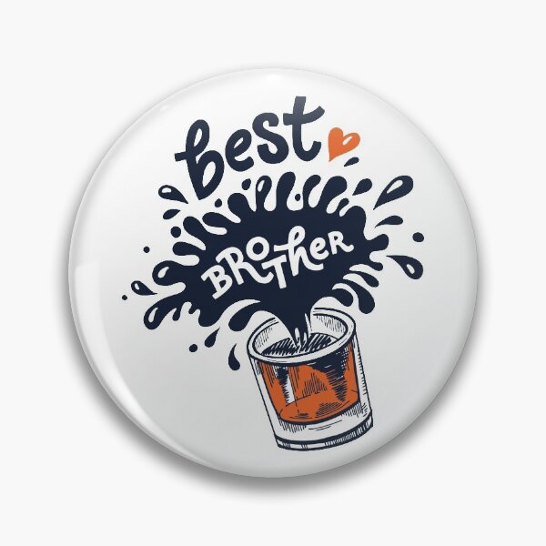 Item preview, Best Brother With A Splash Of Whiskey designed and sold by FoxLand.