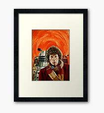 Doctor Who by Terry Oakes Framed Print