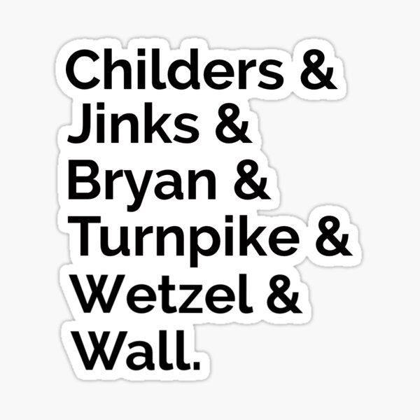 Country Music “&” Sticker