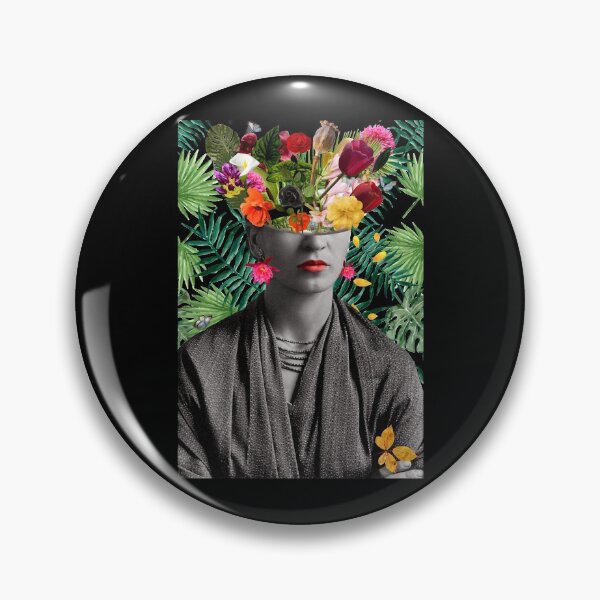 Item preview, Kahlo flowers designed and sold by StaleyPatricia.