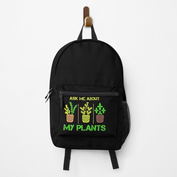 Item preview, Ask Me About My Plants Lettering Retro For Plant Lovers designed and sold by Waleedabbasltd.