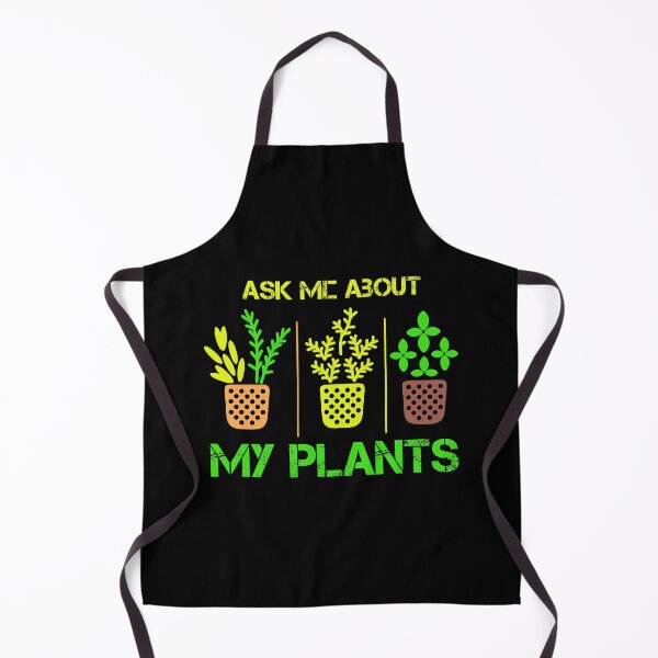 Item preview, Ask Me About My Plants Lettering Retro For Plant Lovers designed and sold by Waleedabbasltd.
