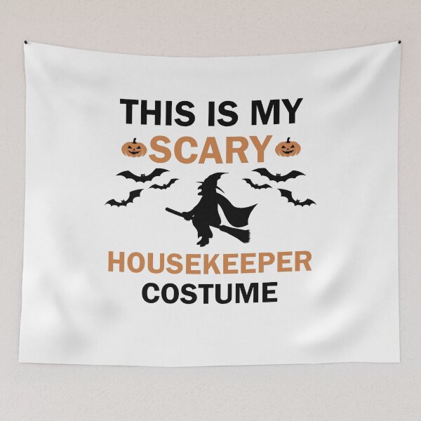 Item preview, This Is My Scary Housekeeper Costume designed and sold by imaneless.