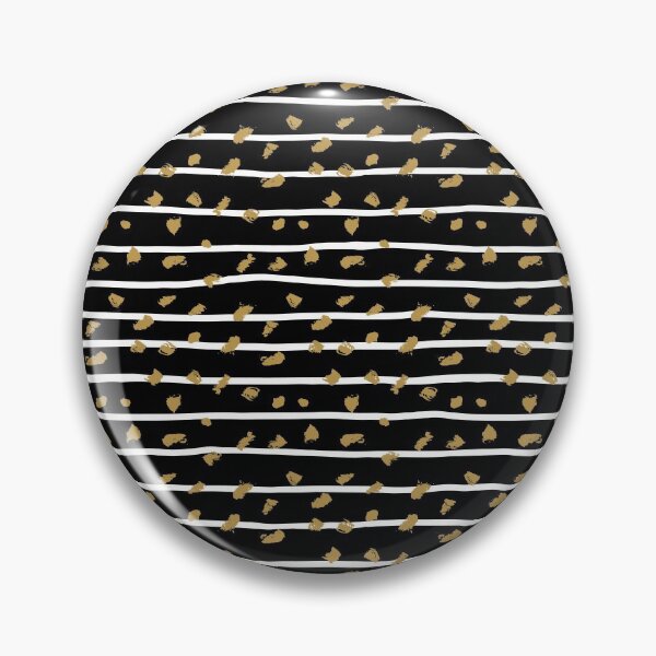 Artikelvorschau, Glam Leopard Gold weißes Streifenmuster entworfen und verkauft von dbyjane.
