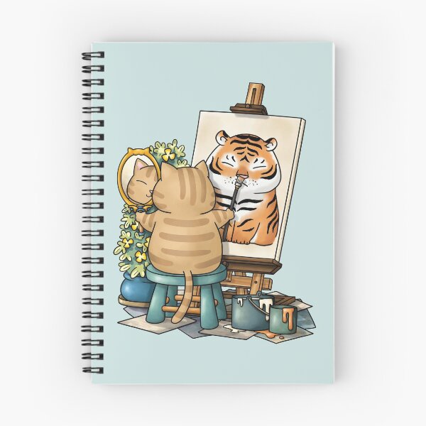 Item preview, Cat Self Portrait as Tiger designed and sold by Takeda-art.