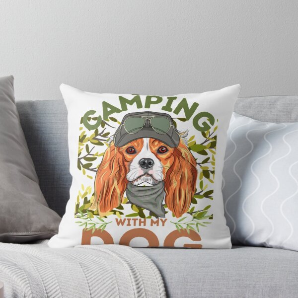 Item preview, Best Camping with my Dog designed and sold by Brief1198.