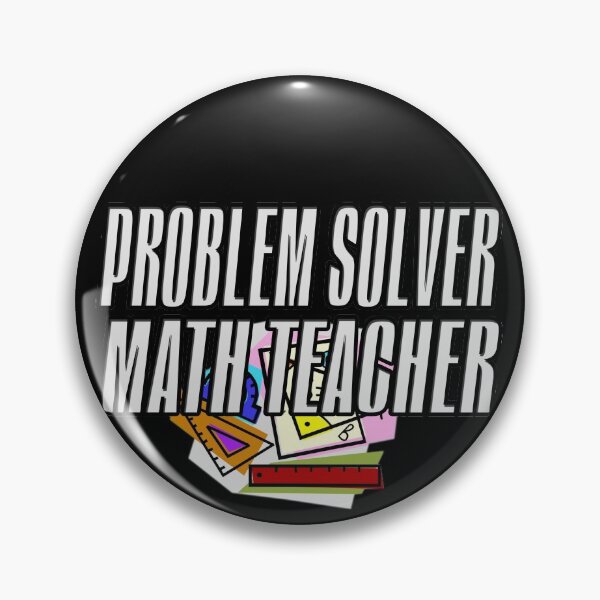 Item preview, Problem Solver Math Teacher designed and sold by NuarzDesign.