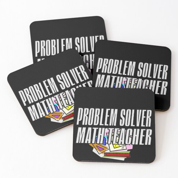 Item preview, Problem Solver Math Teacher designed and sold by NuarzDesign.