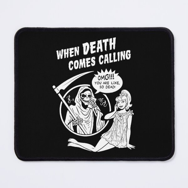 Item preview, When Death Comes Calling designed and sold by SpreadForSatan.