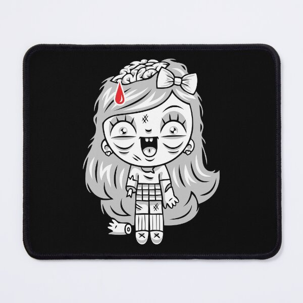 Item preview, Cute Zombie Girl Smiling designed and sold by SpreadForSatan.