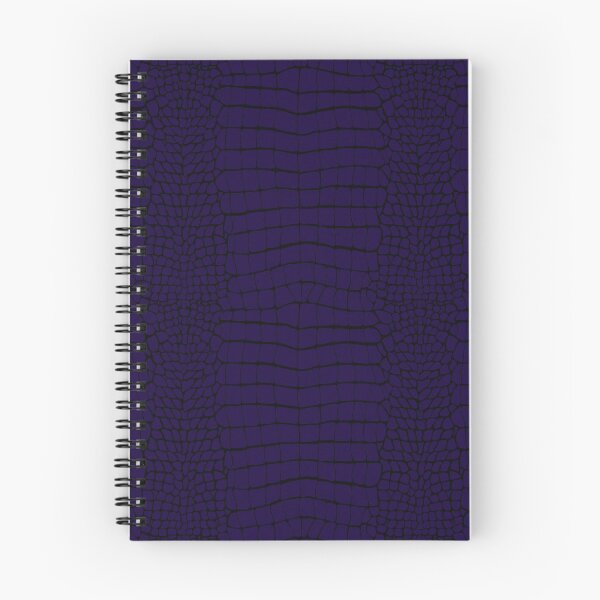 Item preview, Crocodile Pattern - Violet Black designed and sold by kernowerno.