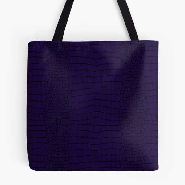 Item preview, Crocodile Pattern - Violet Black designed and sold by kernowerno.