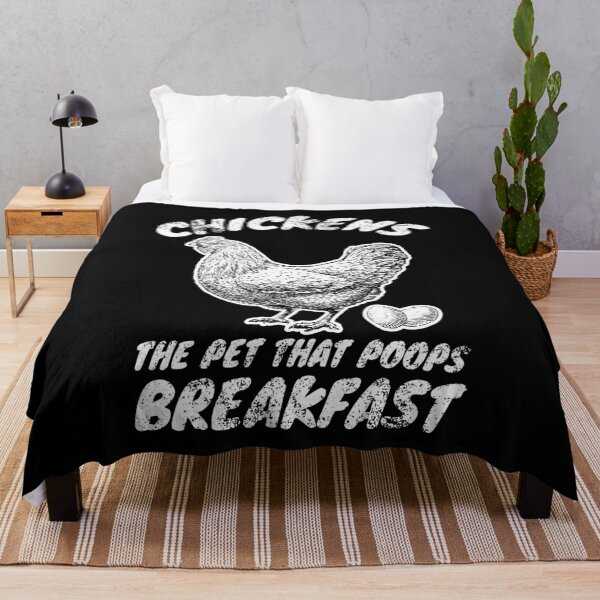Item preview, Chickens The Pet That Poops Breakfast Funny Chicken Lover  designed and sold by The Junto Shop.