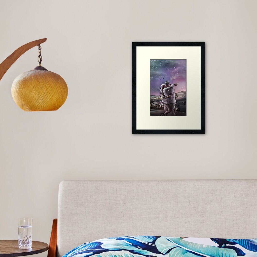 Item preview, Framed Art Print designed and sold by JeanMalgreMoi.
