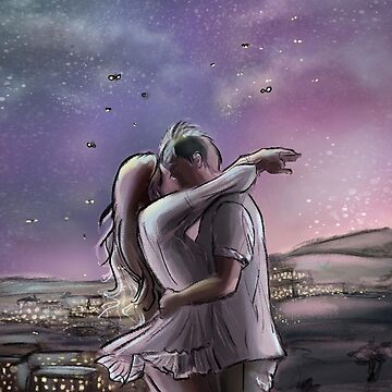 Artwork thumbnail, Love, Romantic Couple in Love by JeanMalgreMoi