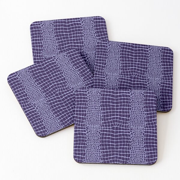 Item preview, Crocodile Pattern - Deep Purple designed and sold by kernowerno.