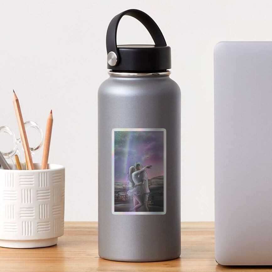 Item preview, Holographic Sticker designed and sold by JeanMalgreMoi.