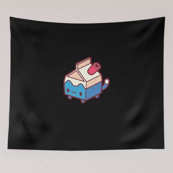 Item preview, Milkbox Kitty Sticker designed and sold by MarcellaSanto.