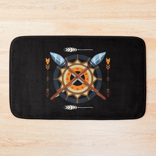 Item preview,  Colorful Native American Motif With Circle Spears Graphic Design designed and sold by EarthArtDesigns.