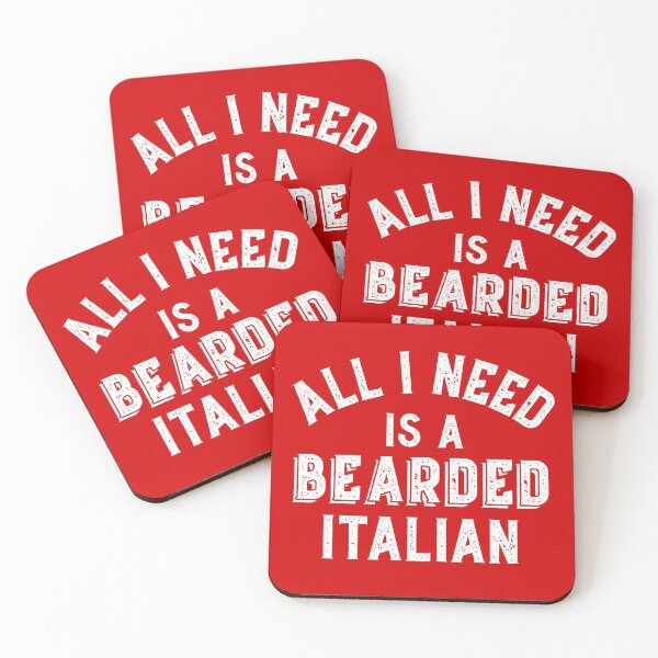 Item preview, Beard Lovers All I Need Bearded Italian Hairy Beards Gift designed and sold by carlhunt99.