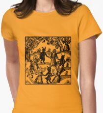 Tanz mit dem Teufel Tailliertes T-Shirt für Frauen