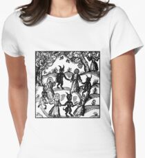 Tanz mit dem Teufel Tailliertes T-Shirt für Frauen