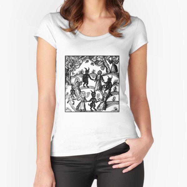 Dance with the Devil Fitted Scoop T-Shirt