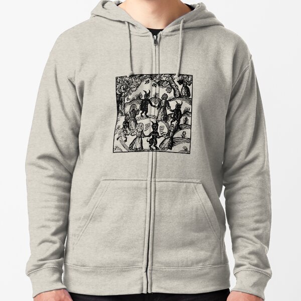 Dance with the Devil Zipped Hoodie