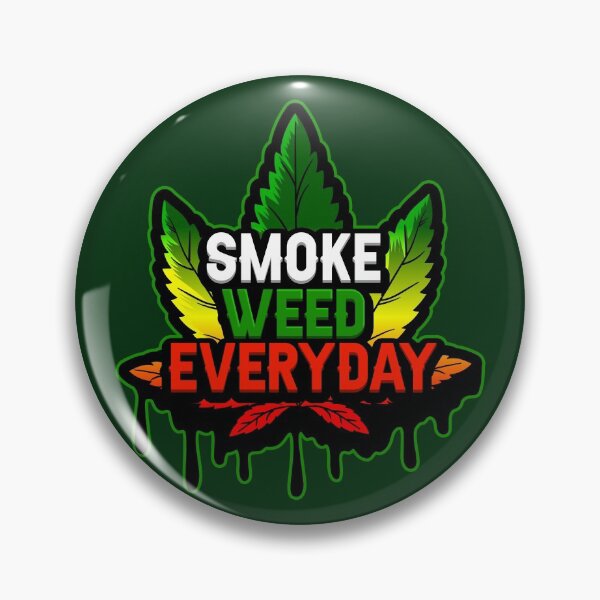 Item preview, SMOKE WEED EVERYDAY New Weed T shirt design designed and sold by Mrwinz.